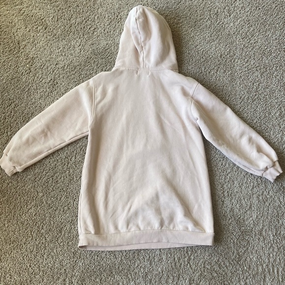 Zara NWOT size 13/14 looney tunes light pink hoodie sweatshirt - Picture 2 of 4